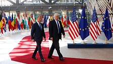 Donaldo Trumpo susitikimas su ES vir&scaron;ūnėmis