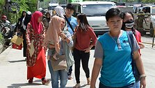 Tūkstančiai gyventojų sprunka i&scaron; pietinio Filipinų regiono