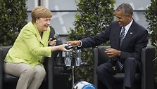 Merkel ir Obama surengė  vie&scaron;ą diskusiją Berlyne