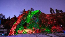 UV &scaron;viesa kasykloje Naujajame Džersyje i&scaron;ry&scaron;kina neįtikėtinas spalvas