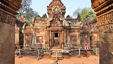 Banteay Srei &scaron;ventykla