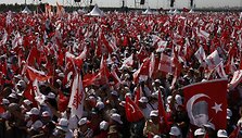 Turkijos opozicija Stambule surengė didžiulį mitingą prie&scaron; prezidentą Erdoganą