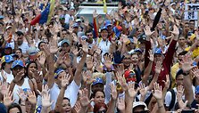 Opozicijos demonstracija Venesueloje