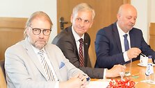 Premjeras S. Skvernelis susitiko su Panevėžio miesto savivaldybės atstovais