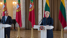 Prezidentė susitinka su Portugalijos Prezidentu Marcelo Rebelo de Sousa