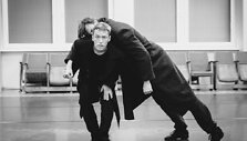 Andželikos Cholinos &scaron;okio teatro repeticija