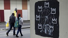 Nauji Banksy pie&scaron;iniai Londone