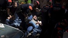 Protestai Barselonoje