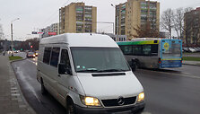 Sulaikytas mikroautobusas