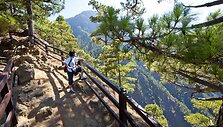 Kvapą gniaužiantis &bdquo;Caldera de Taburiente&rdquo; nacionalinis parkas La Palmos saloje