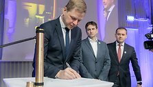 Prasidėjo naujosios Vilniaus kogeneracinės jėgainės statybos darbai