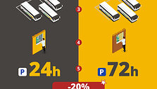 Infografikas &bdquo;Parkuok ir važiuok&ldquo;