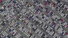 Didžiausia pasaulyje automobilių stovėjimo aik&scaron;telė Kinijoje