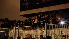 Paryžiuje policija i&scaron;vaikė i&scaron; Sorbonos universiteto protestuojančius studentus