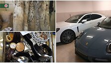 Kamuolinių turtai: prabangūs automobiliai, de&scaron;imčių tūkstančių verti laikrodžiai ir Pugačiovos kailiniai
