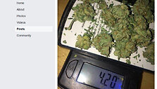 &bdquo;Facebook&ldquo; platinami narkotikai