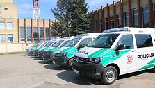 Nauji Panevėžio pareigūnų automobiliai
