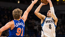 Zachas LaVine'as ir Mindaugas Kuzminskas