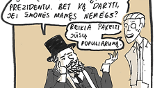 Antano Smetonos komiksas.