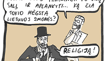 Antano Smetonos komiksas.