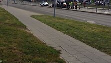 BMW avarija Vilniaus Verkių gatvėje