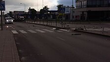 BMW avarija Vilniaus Verkių gatvėje