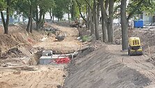 Rekonstrukcijos darbų Ramybės parke ir Kauko alėjoje brokas