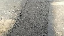 Sugadinto asfalto atitaisymo darbai Kauno Lazdijų gatvėje
