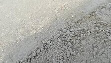 Sugadinto asfalto atitaisymo darbai Kauno Lazdijų gatvėje