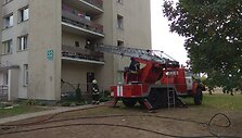 Daugiabučio gaisras Kėdainiuose
