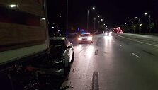 &bdquo;Audi A6&ldquo; ir vilkiko avarija Kauno Jonavos gatvėje