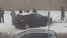 Avarija Panevėžio Molainių gatvėje