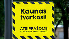 Ženklas &bdquo;Kaunas tvarkosi&ldquo;