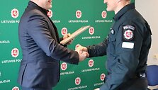 Apdovanoti geriausi Kauno apskrities policijos sportininkai