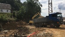&bdquo;Hidrostatybos&ldquo; vykdomi darbai nuslinkus nuo&scaron;liaužai