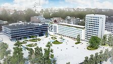 Pristatyta, kaip atrodys atsinaujinusi Vienybės aik&scaron;tė
