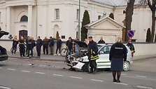 Masinė avarija Garliavoje