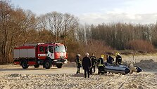 Baltijos jūroje ties Karkle i&scaron; valties i&scaron;krito žvejys