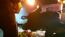 Bėdos i&scaron;tiktai &scaron;eimai i&scaron; pajūrio į pagalbą suskubo būrys nepažįstamųjų