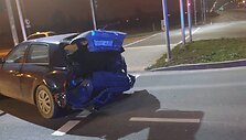Klaipėdoje girtas vairuotojas sukėlė avariją
