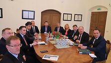 Kazachstano ambasadoriaus V.Temirbayevo susitikimas su Kauno valdžia