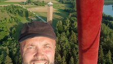 I&scaron; oreivio Žydrūno Kazlausko oro baliono užfiksuoti kadrai