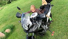 Anesteziologo A.Maco &scaron;eimyninės kelionės motociklu