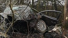 Avarijoje ties Babtais žuvo žmogus, 7 sužaloti