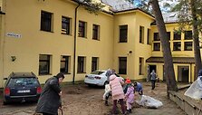Kulautuvoje surengta talka &ndash; paruo&scaron;tos patalpos ukrainiečiams