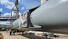 Petra&scaron;iūnų elektrinėje i&scaron;kilo vienas auk&scaron;čiausių objektų Kaune &ndash; dūmtraukis