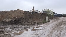 Romaini&scaron;kių gatvė Kaune virto purvynu