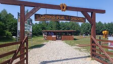 Basų kojų takas &scaron;alia Kadagių slėnio