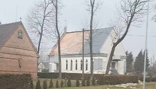 Stiprus vėjas nuplė&scaron;ė dalį Žvirgždaičių &Scaron;vč. Jėzaus &Scaron;irdies bažnyčios stogo