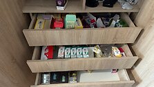 Kauno policijos sulaikyti neteisėti elektroninių cigarečių skysčių buteliukai ir vienkartinės elektroninės cigaretės
